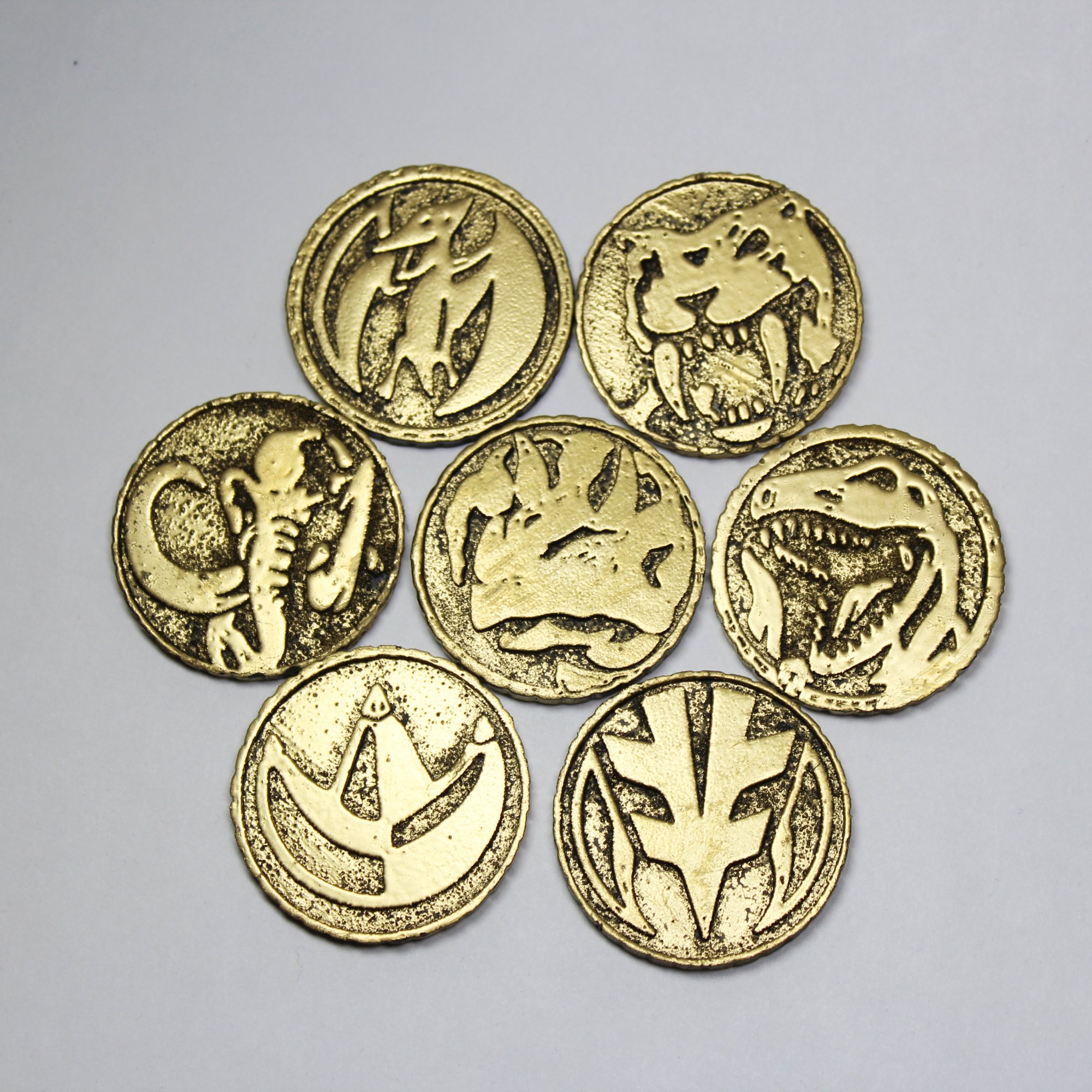 Mighty Morphin Power Rangers Power Coin Magnets