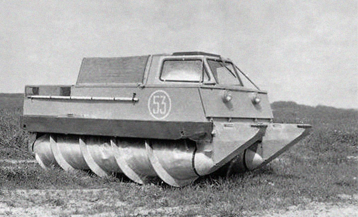 Screw drive Vehicle Tank Chrysler Advert 2 or Russian Zil