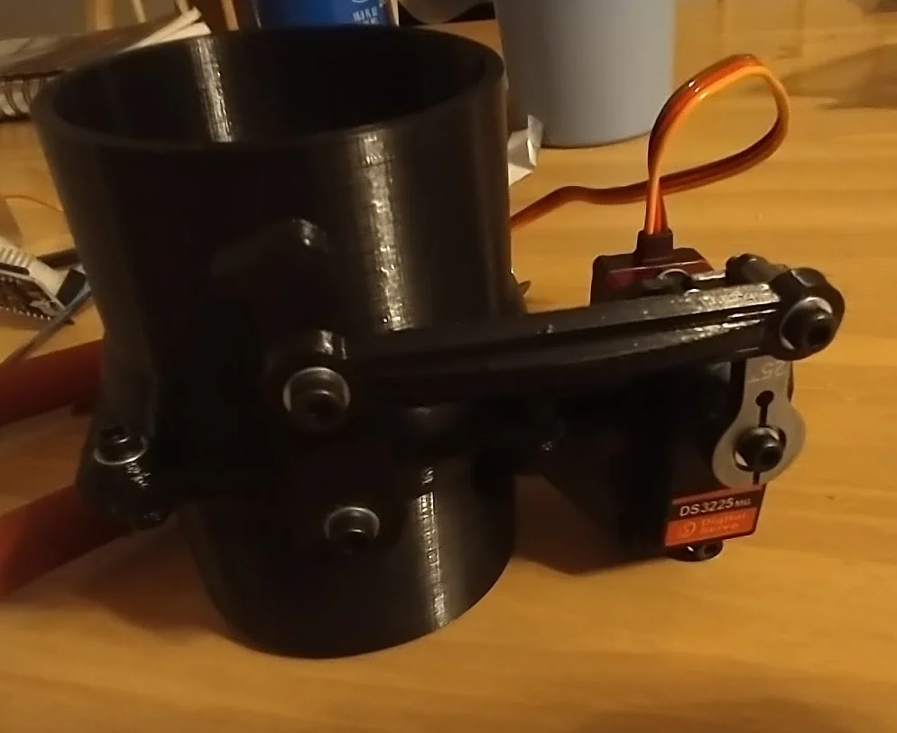 Servo Operated 63mm Butterfly Valve
