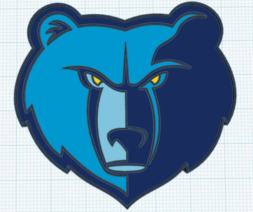 Memphis Grizzlies Logo 6/30