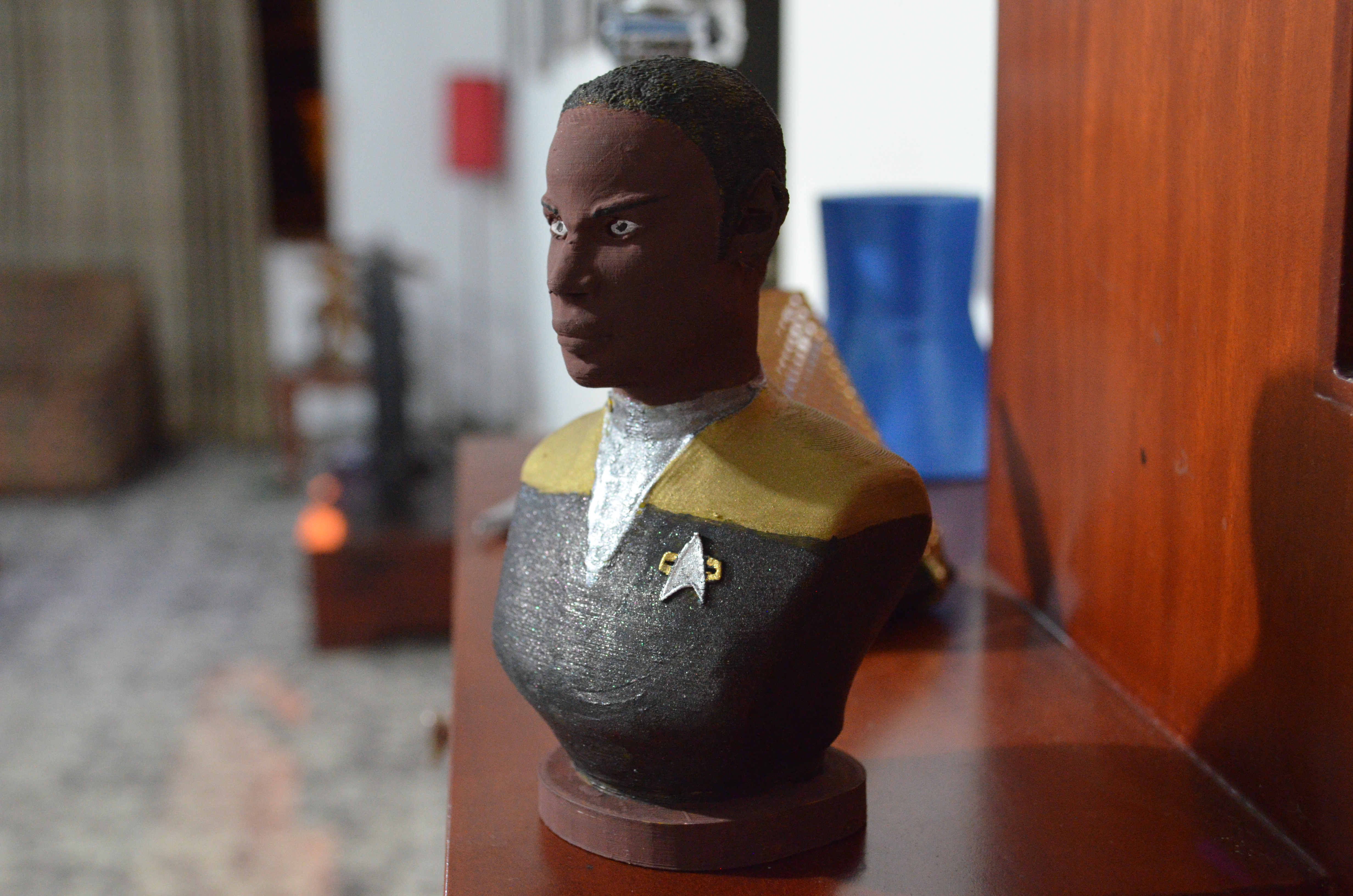 Very loyal lost vulcan starship security officer