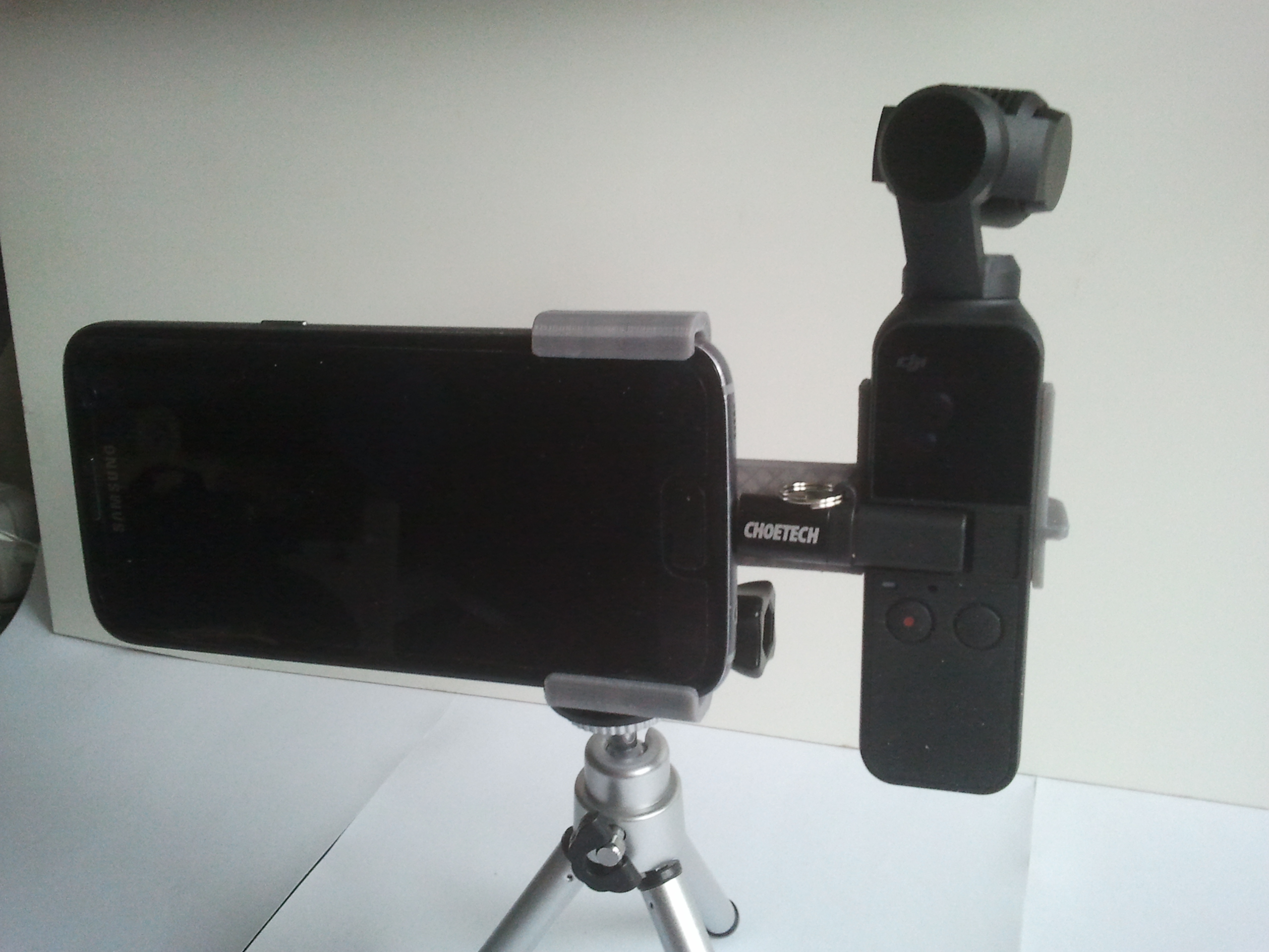 Halter Osmo Pocket für Samsung Galaxy S7 mit/ohne Gopro Aufnahme