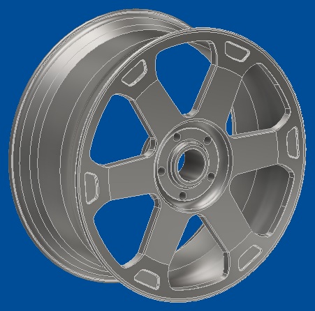 Speedline 17" Audi S3 8L 100mm