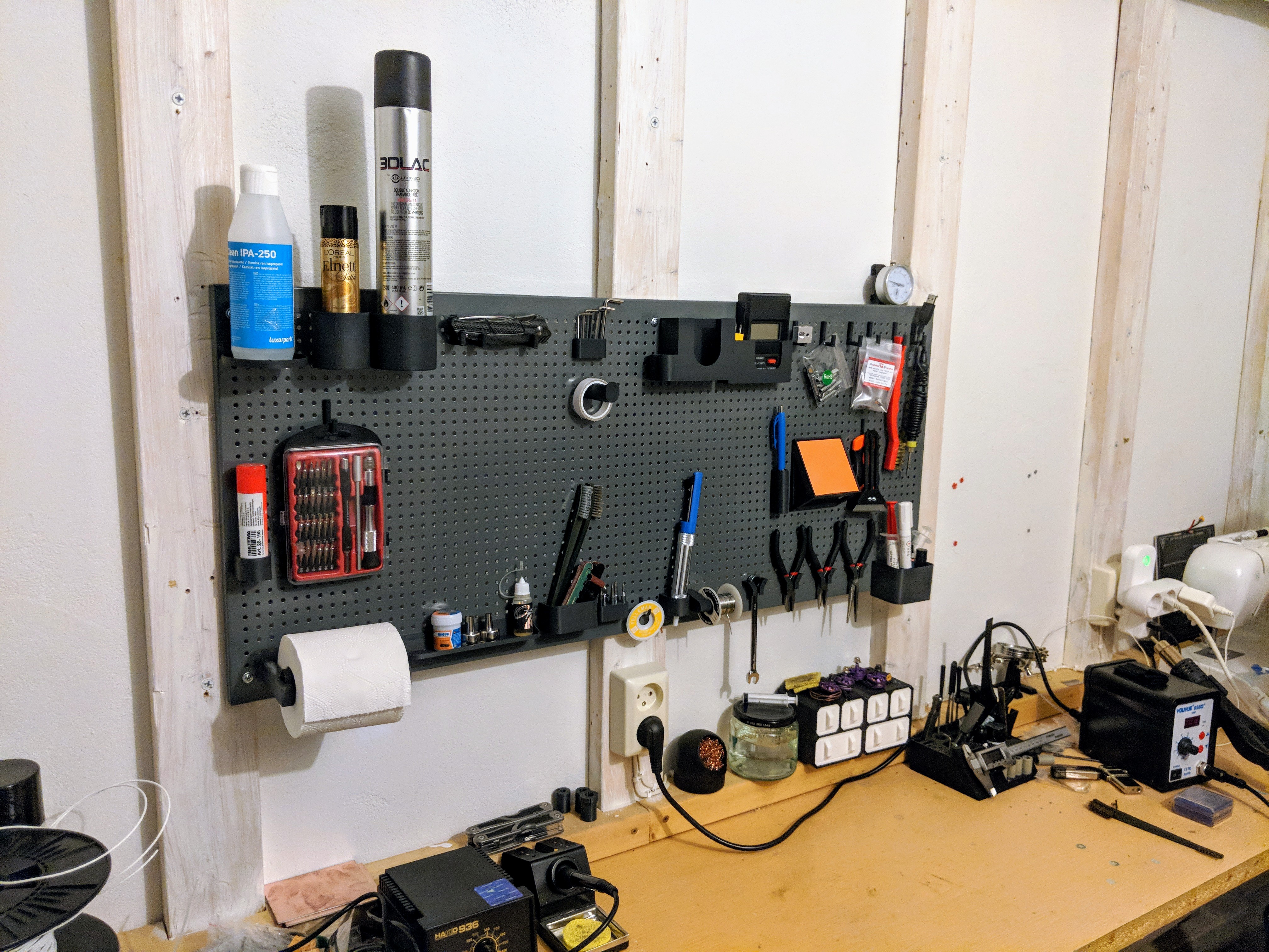 Pegboard accessories