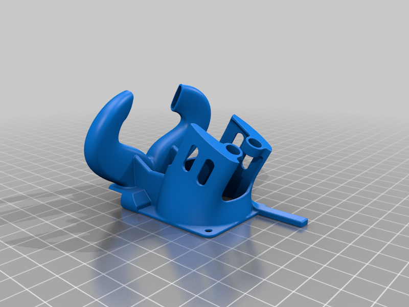 Spider Hot End Duct (4010 Fan)