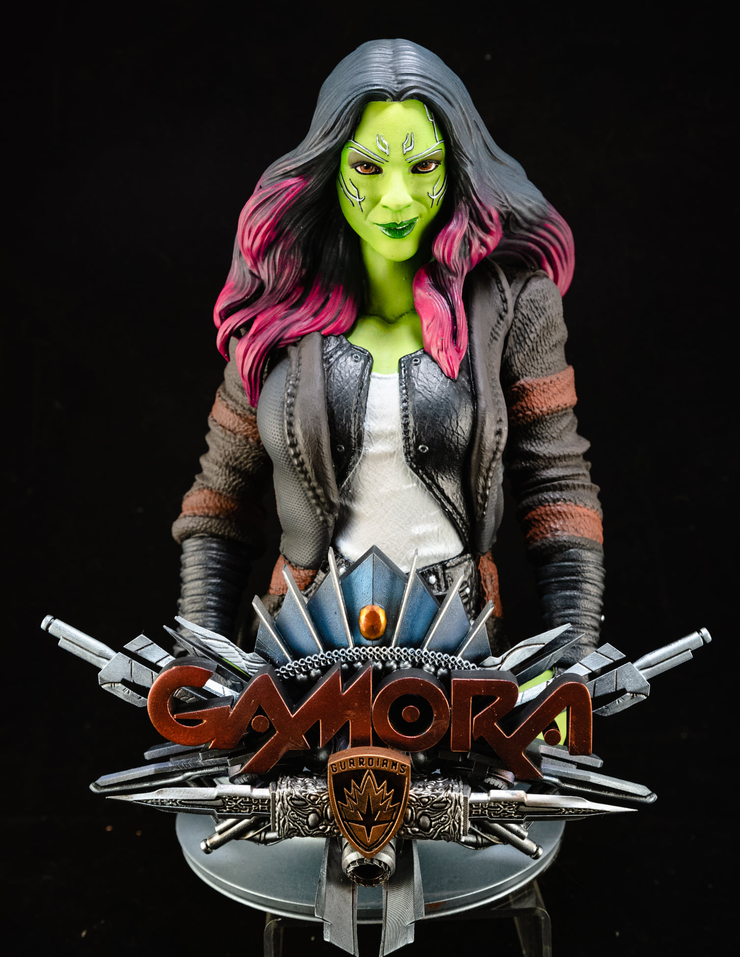 WICKED MARVEL GAMORA BUST: TESTED AND READY FOR 3D PRINTING