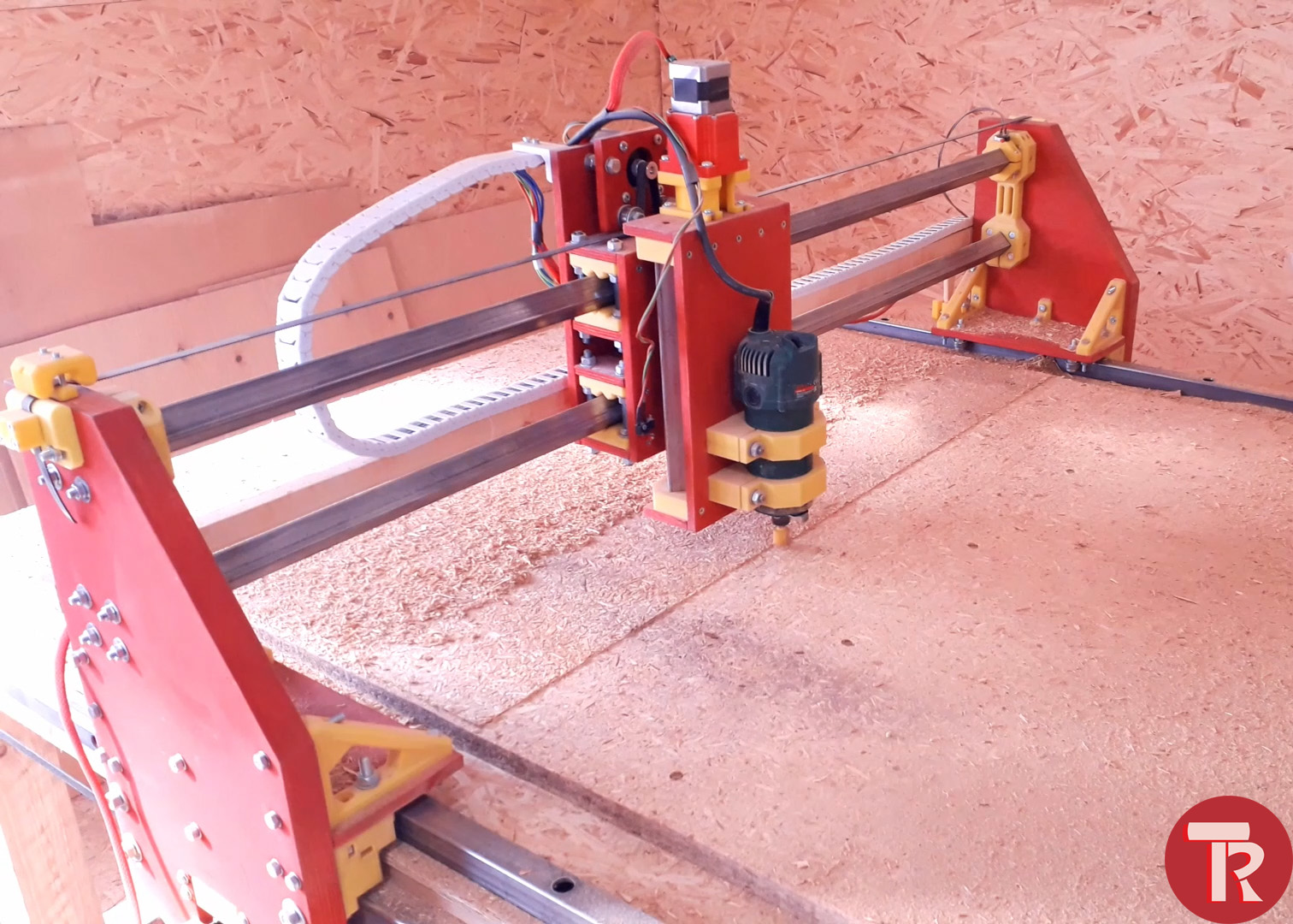 Trash CNC router