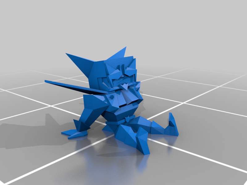 Low Poly Chibi Zark
