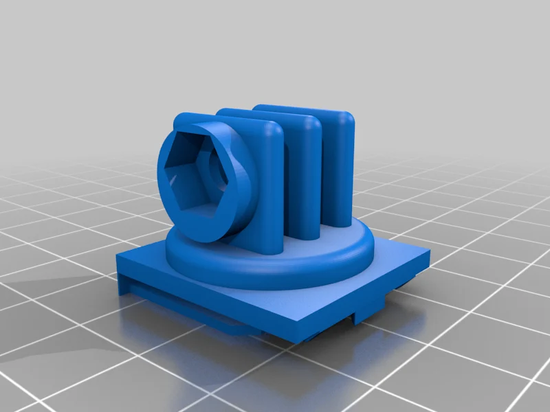 Gopro mount for HS700d