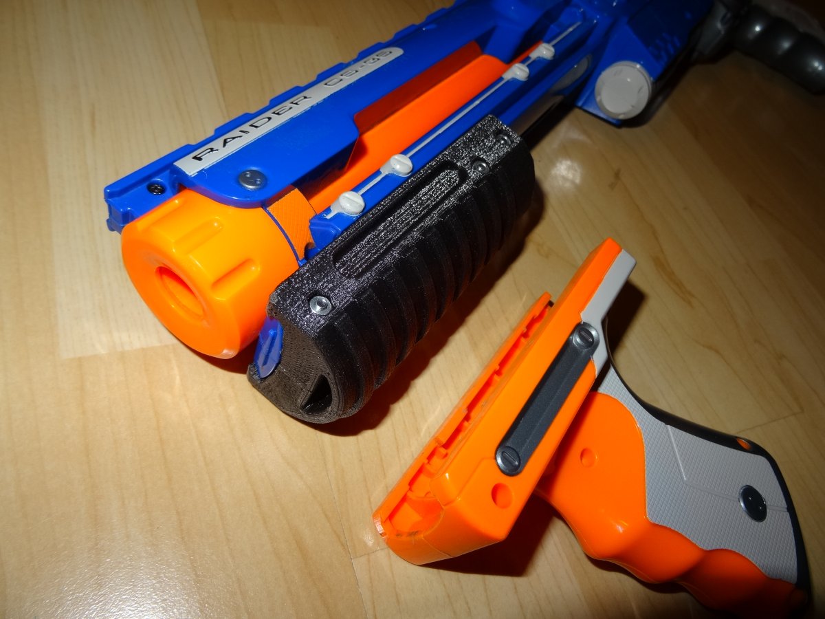 Nerf Rampage / Raider Frontgrip