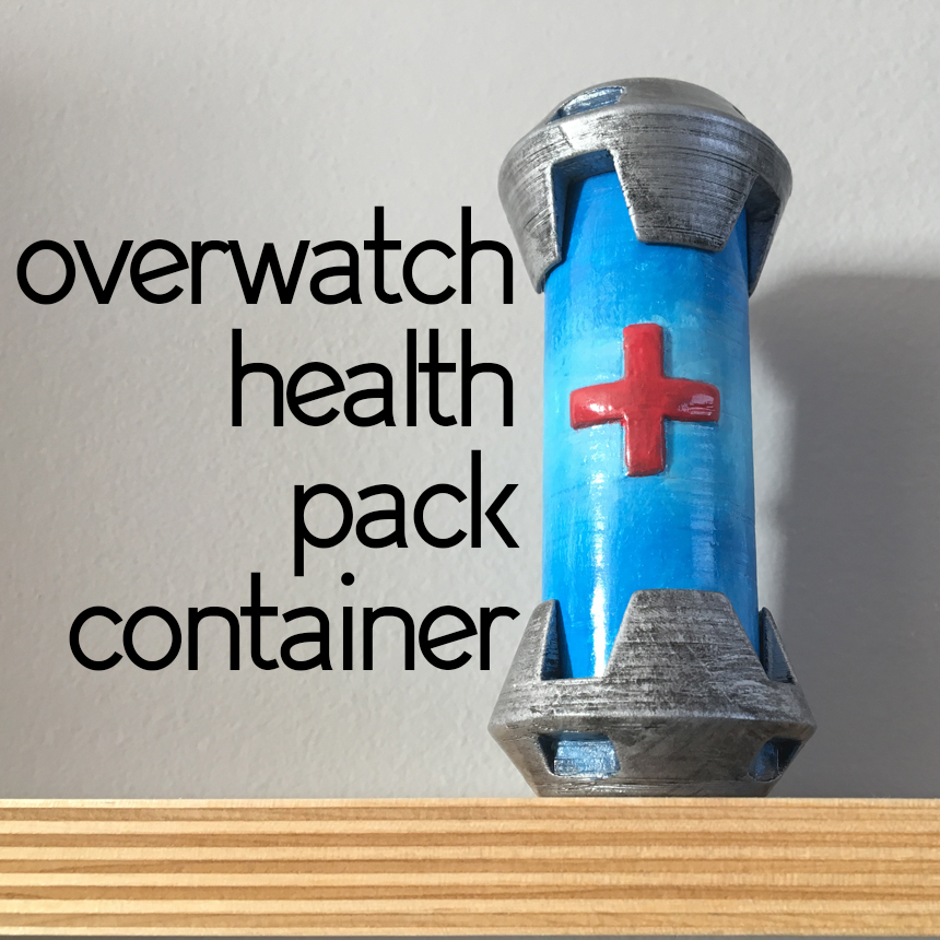Overwatch Small Health Pack Container!
