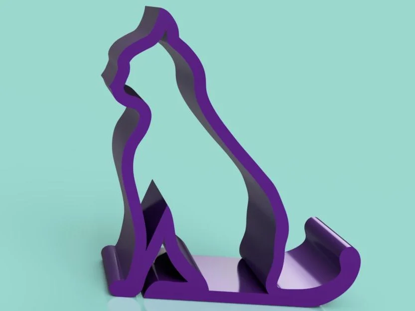Feline Phone Stand
