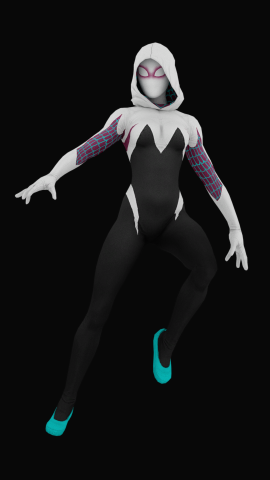 Spider Gwen Scale Model