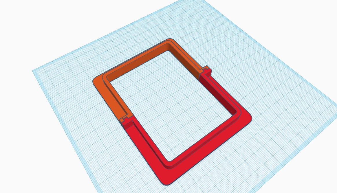 Rectangle mold housing 3 inches x 4 inches