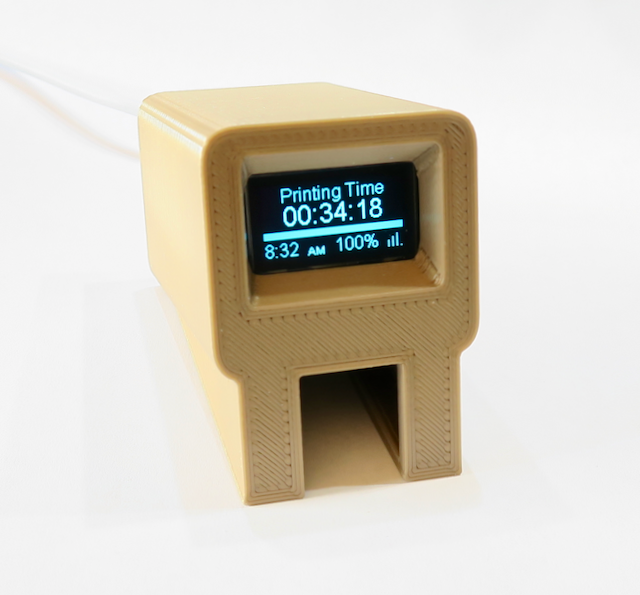 3D Printer Monitor for Octoprint ESP8266 NodeMCU