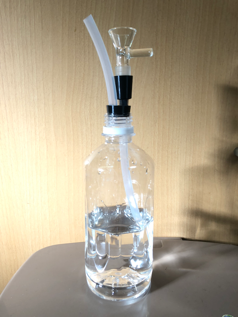 Plastic bottle waterpipe V2 / BONG
