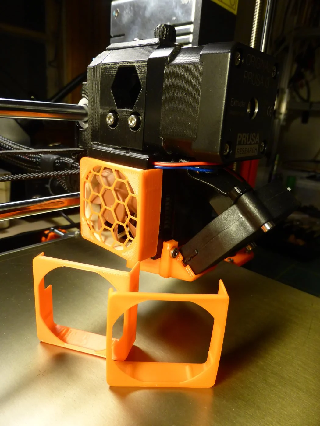 Prusa MK2.5/MK3 Fan Cover, SnapOn
