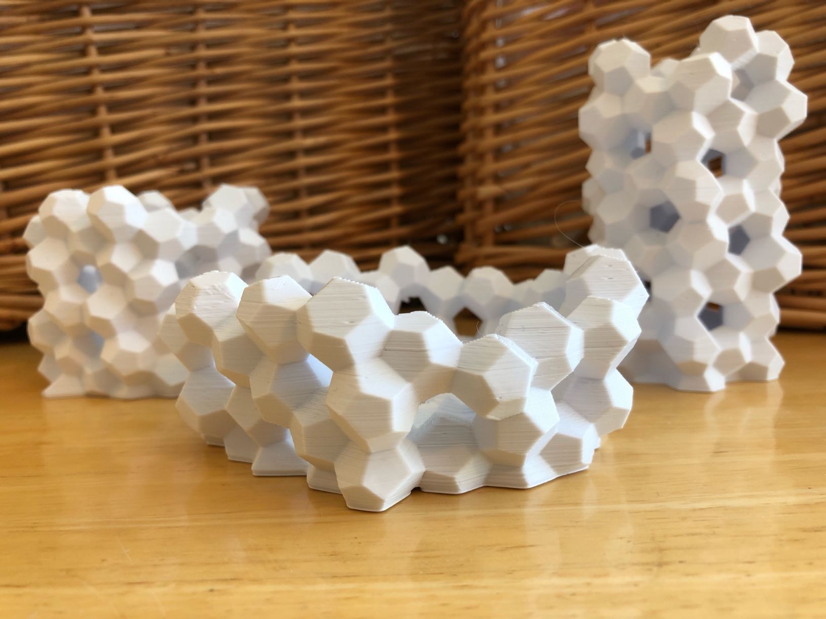 Weaire-Phelan Tableware