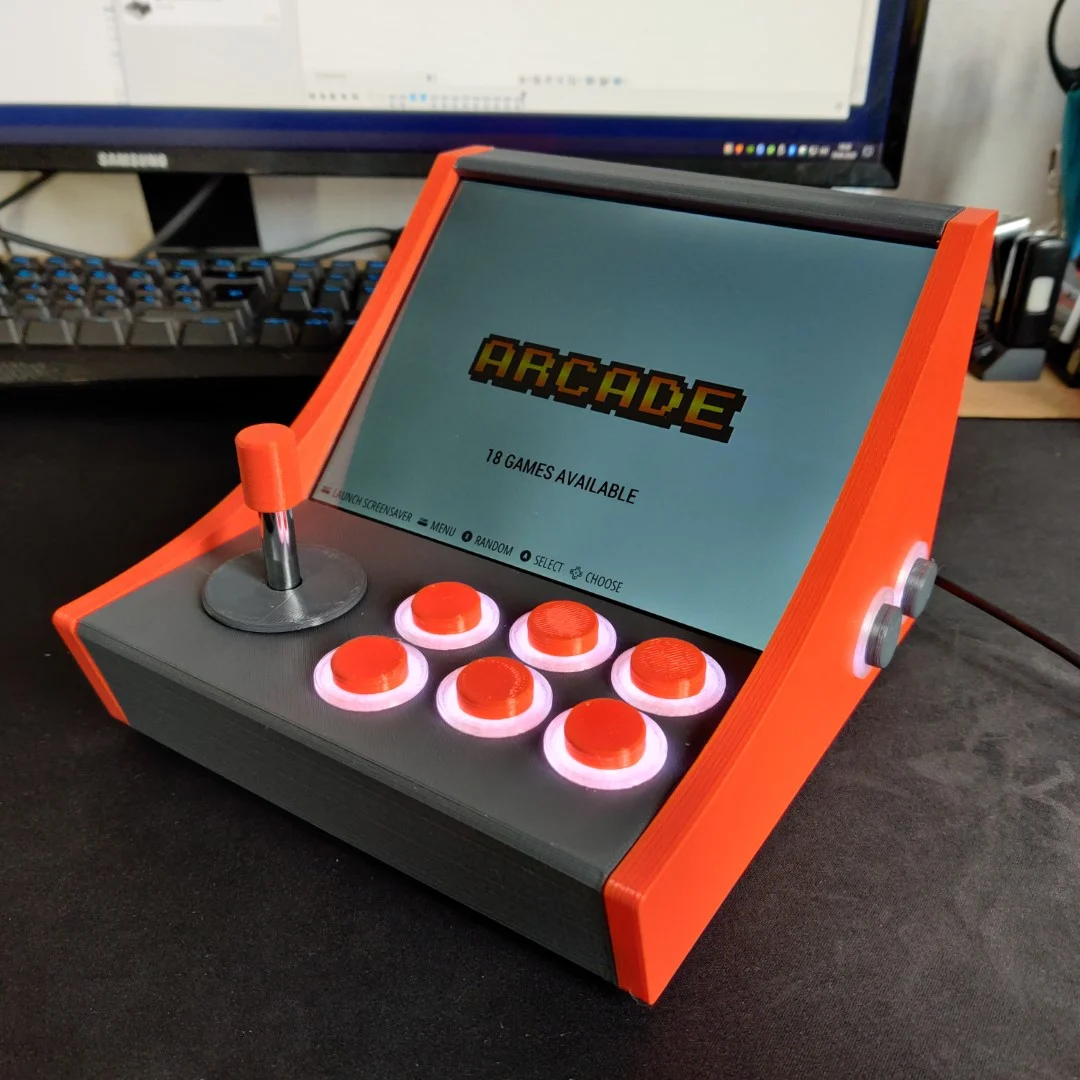 simplyRetro D8 ( Retropie / Emulation bartop)