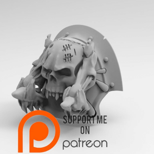Shoulder pad for chaos biker