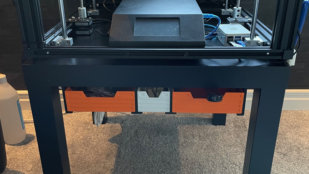 Toolbox for IKEA LACK sideboard, 55x55 cm