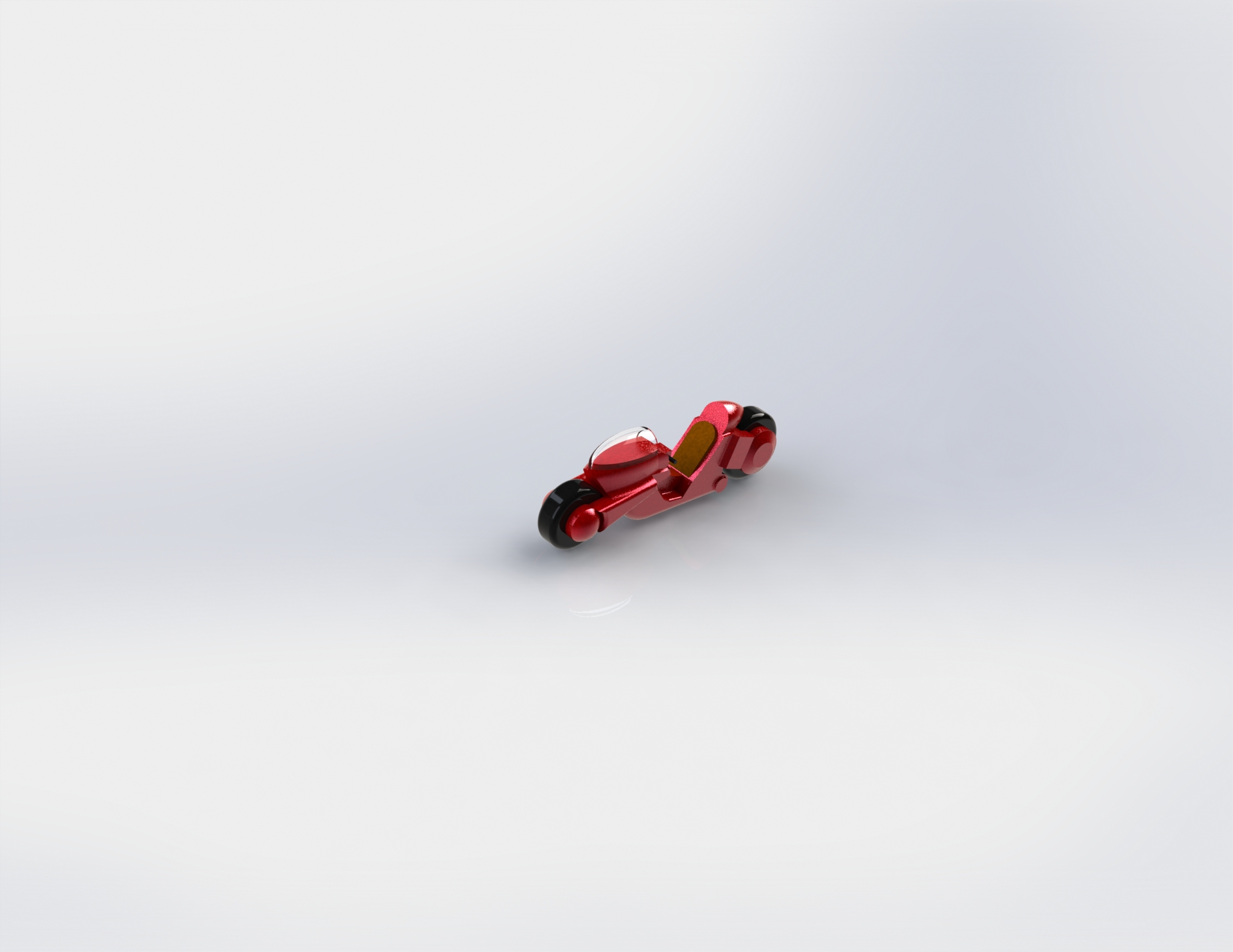 miniature akira motor bike ( kaneda`s bike)
