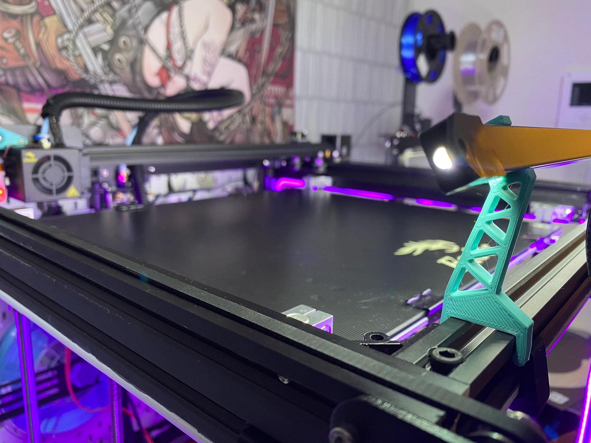 Ender-5 Plus LED bar bracket