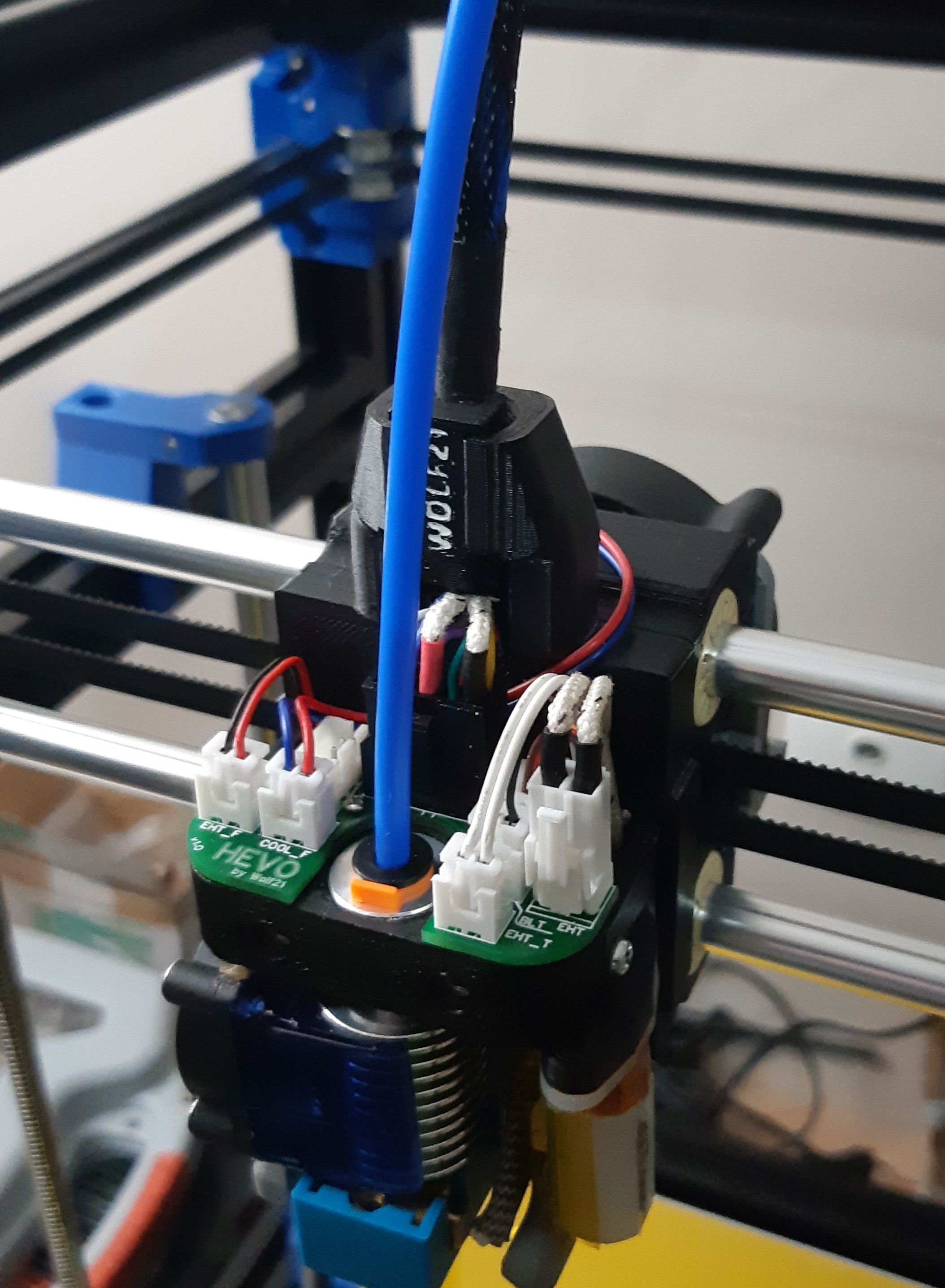 Power distribution board for "Hypercube Evolution Complete Hotend Assembly"