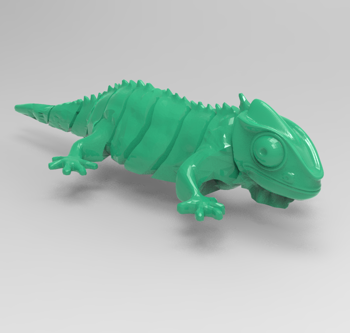 caméléon articulé
