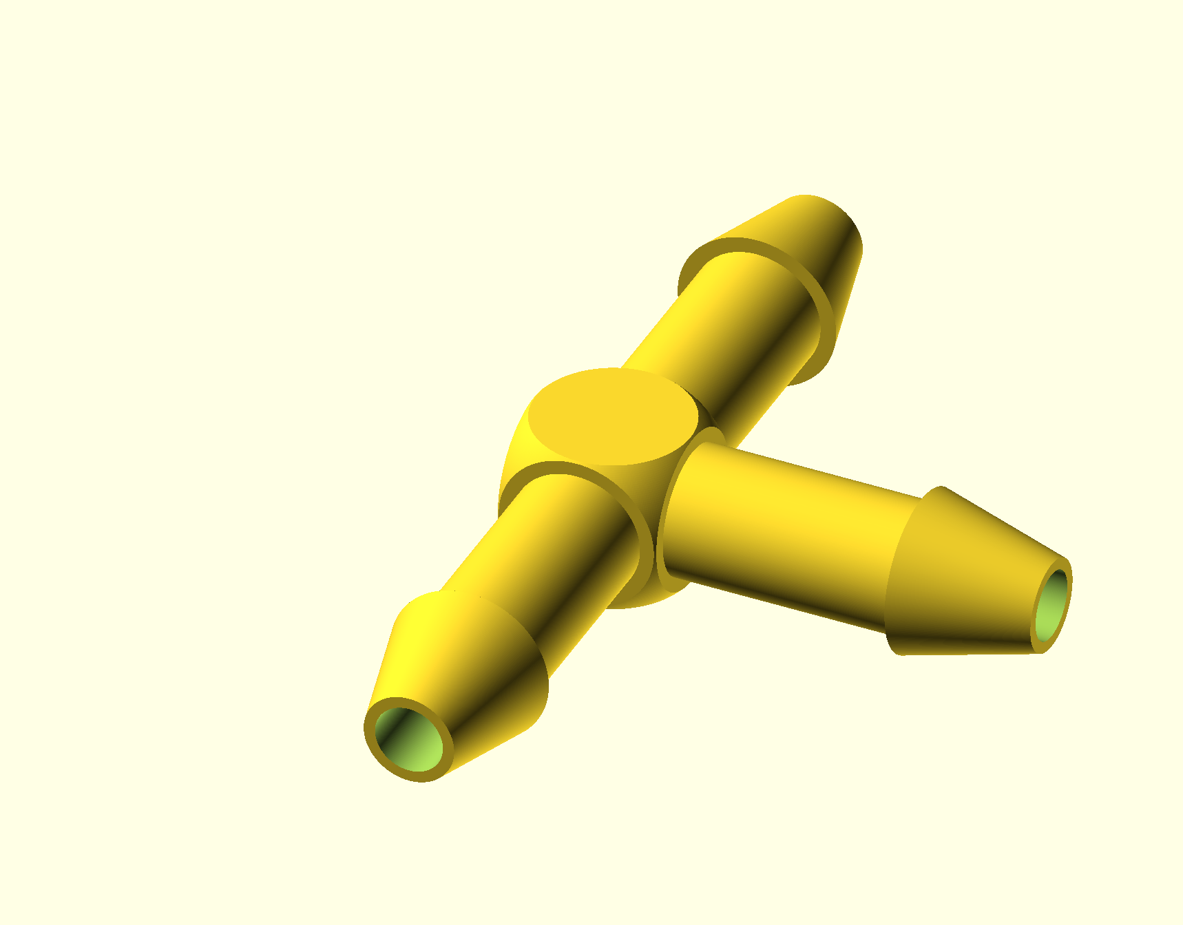 4mm drip line T connector