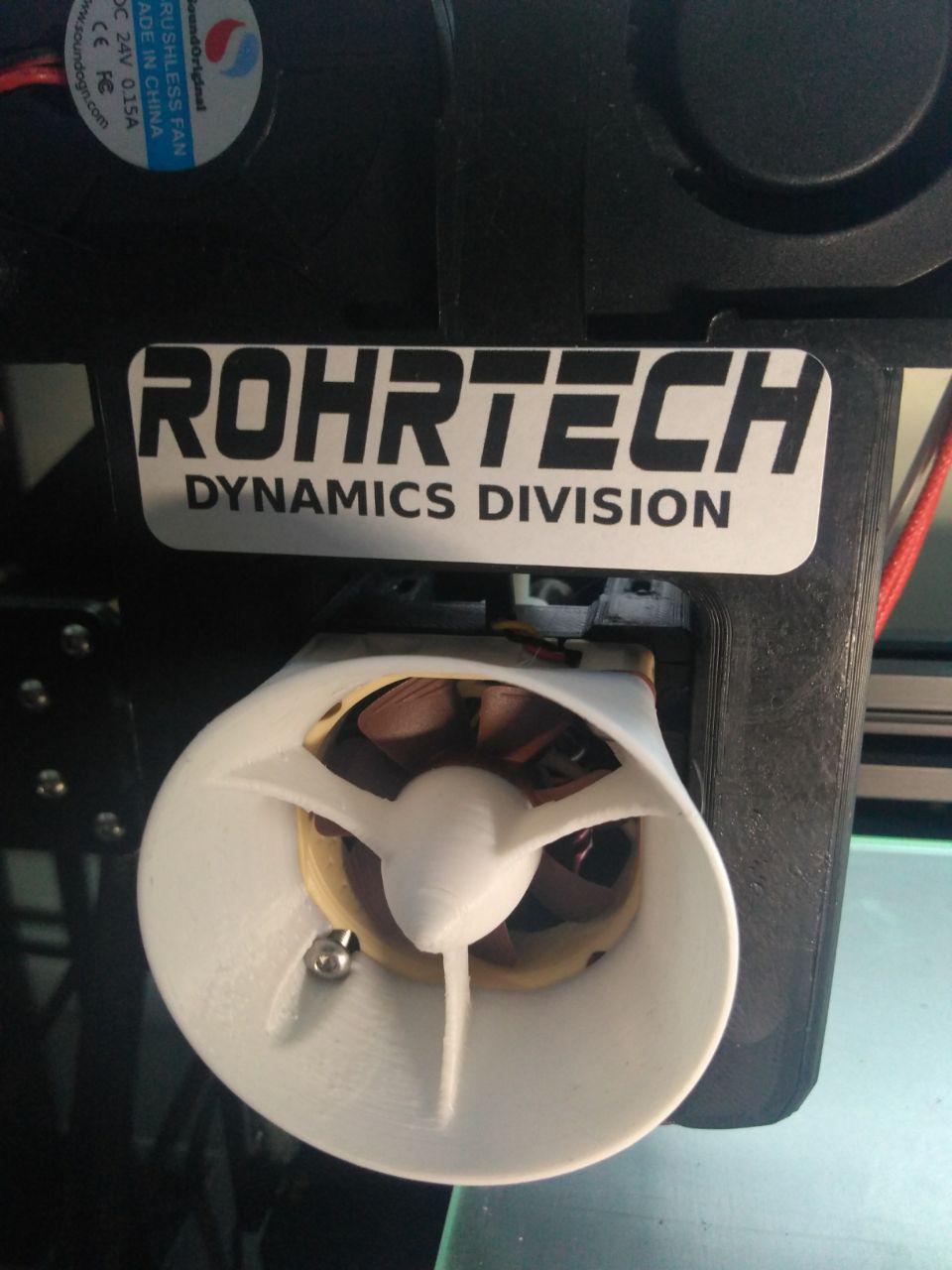 Less absurd 40 mm fan guard