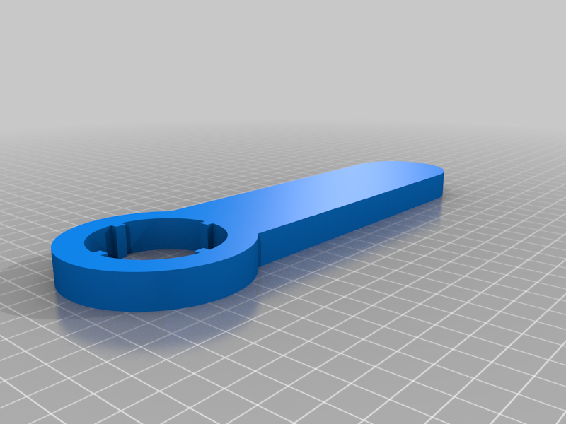 bottom bracket locknut wrench (openscad)