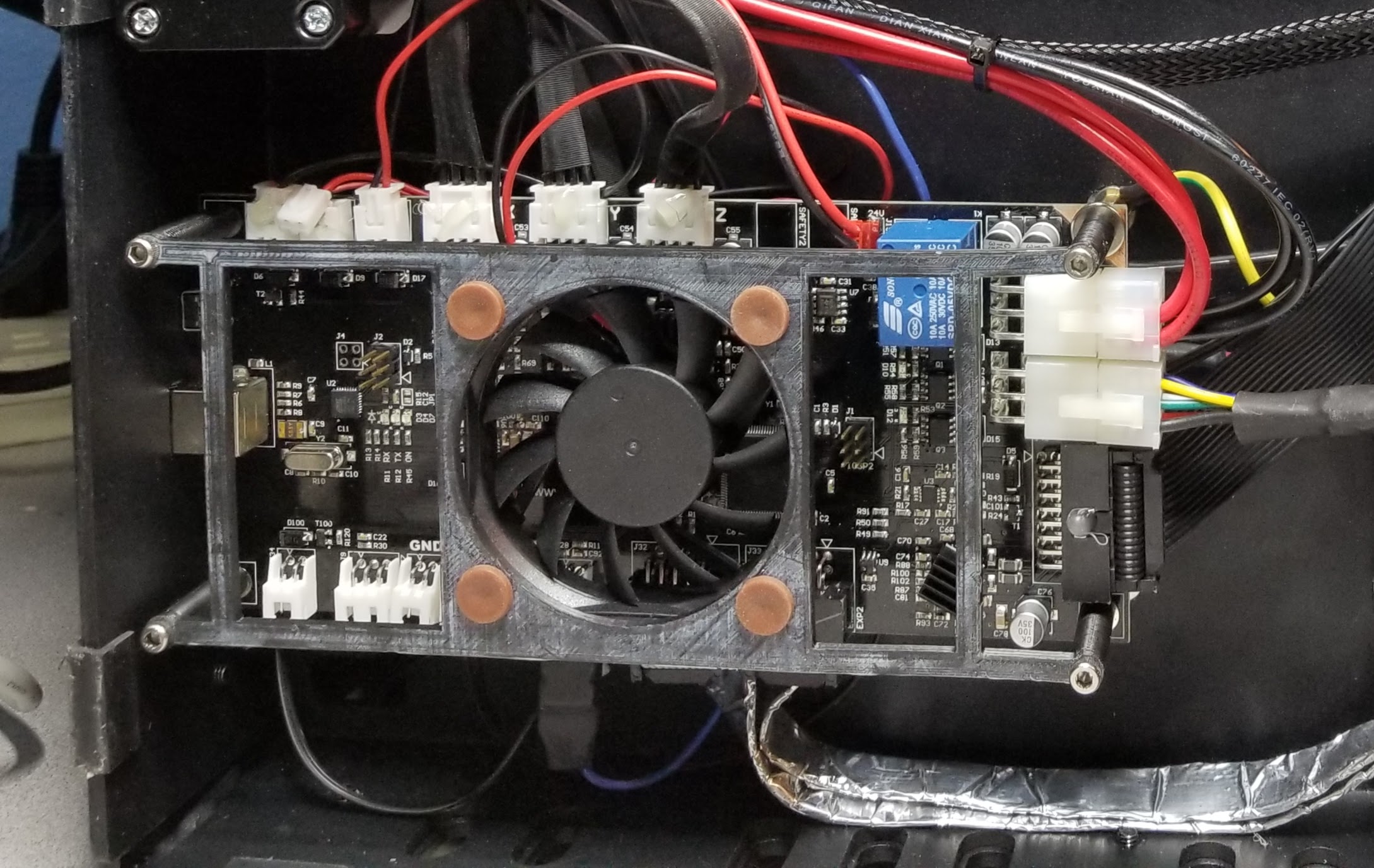 60mm Wanhao Duplicator 6 motherboard fan holder