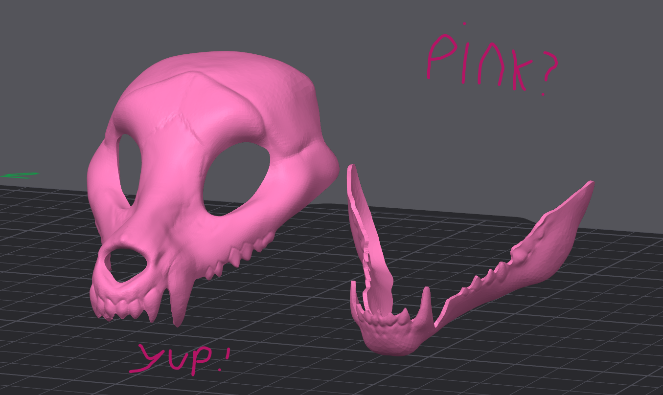 Skulldog Fursuit Base Separated