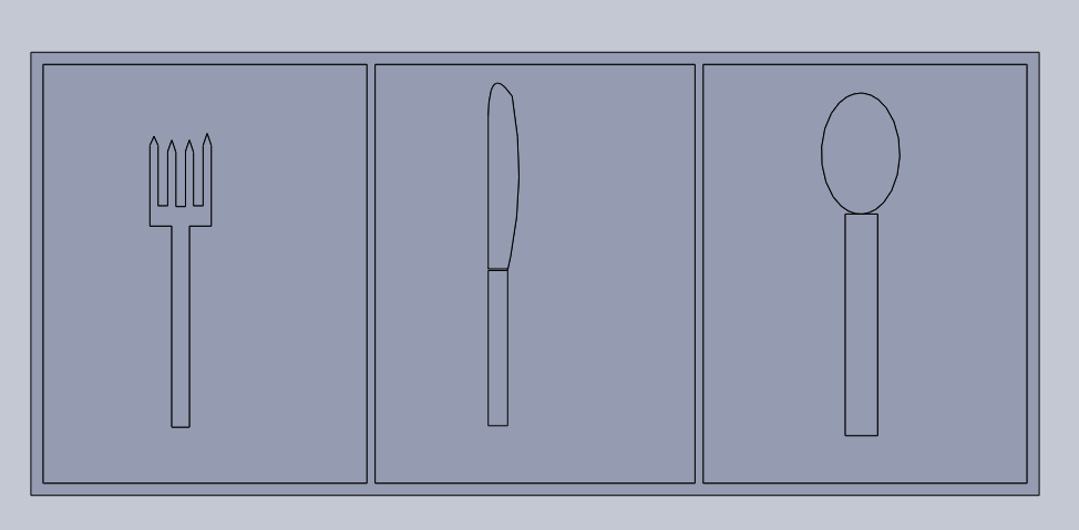 Silverware Holder