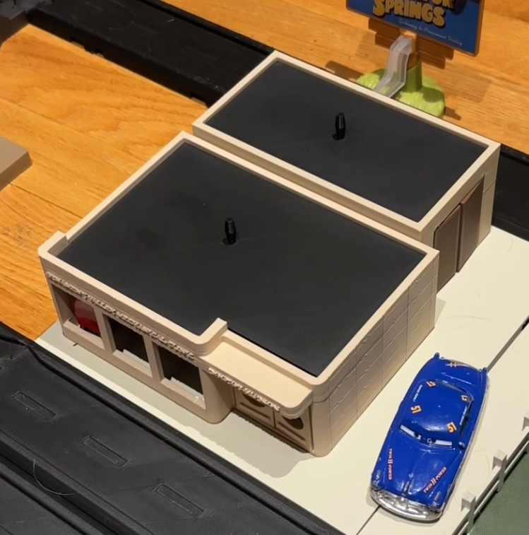 Pixar Cars Radiator Springs Doc Hudon's Playset