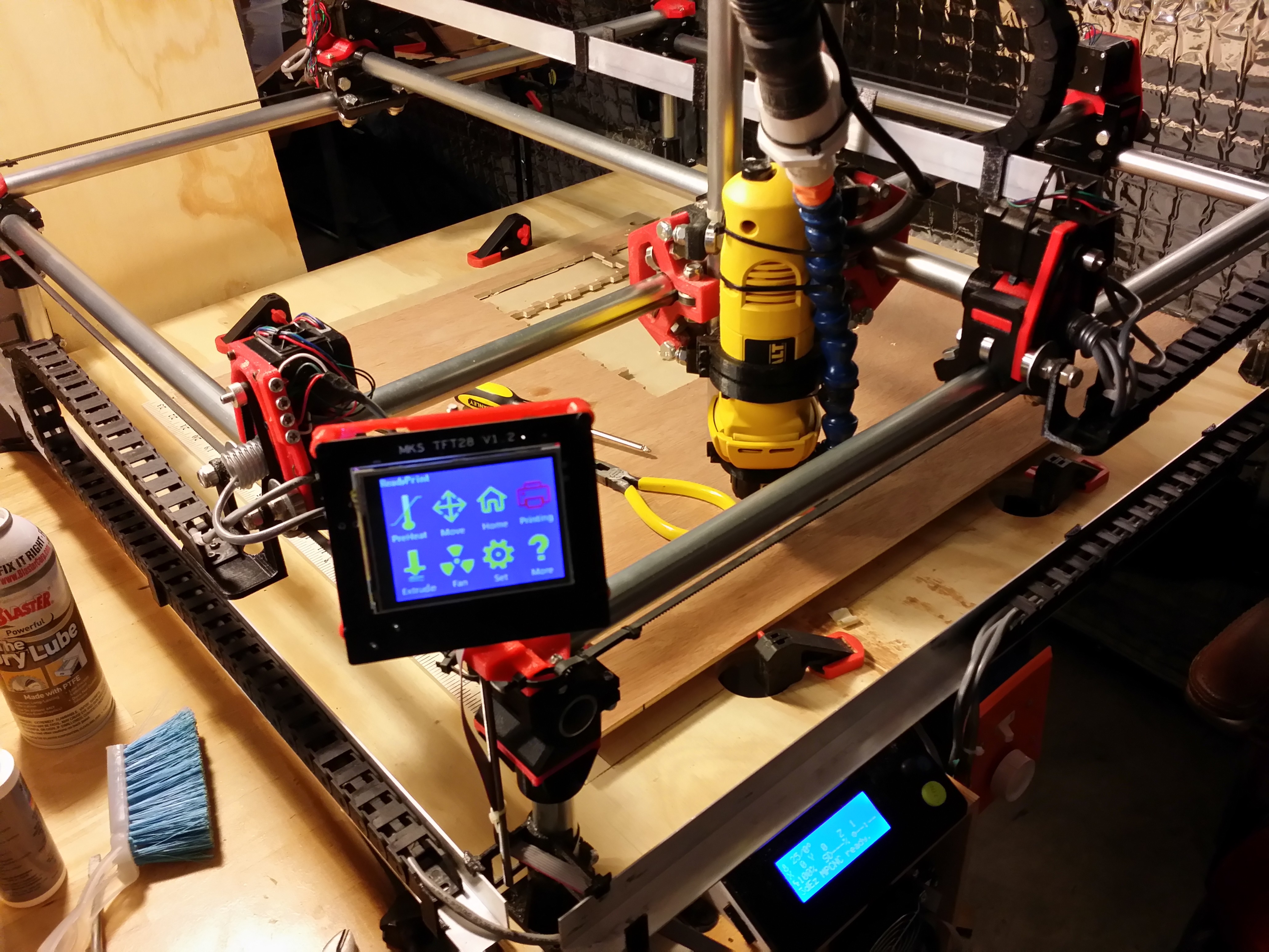 MPCNC with Makerbase MKS TFT28
