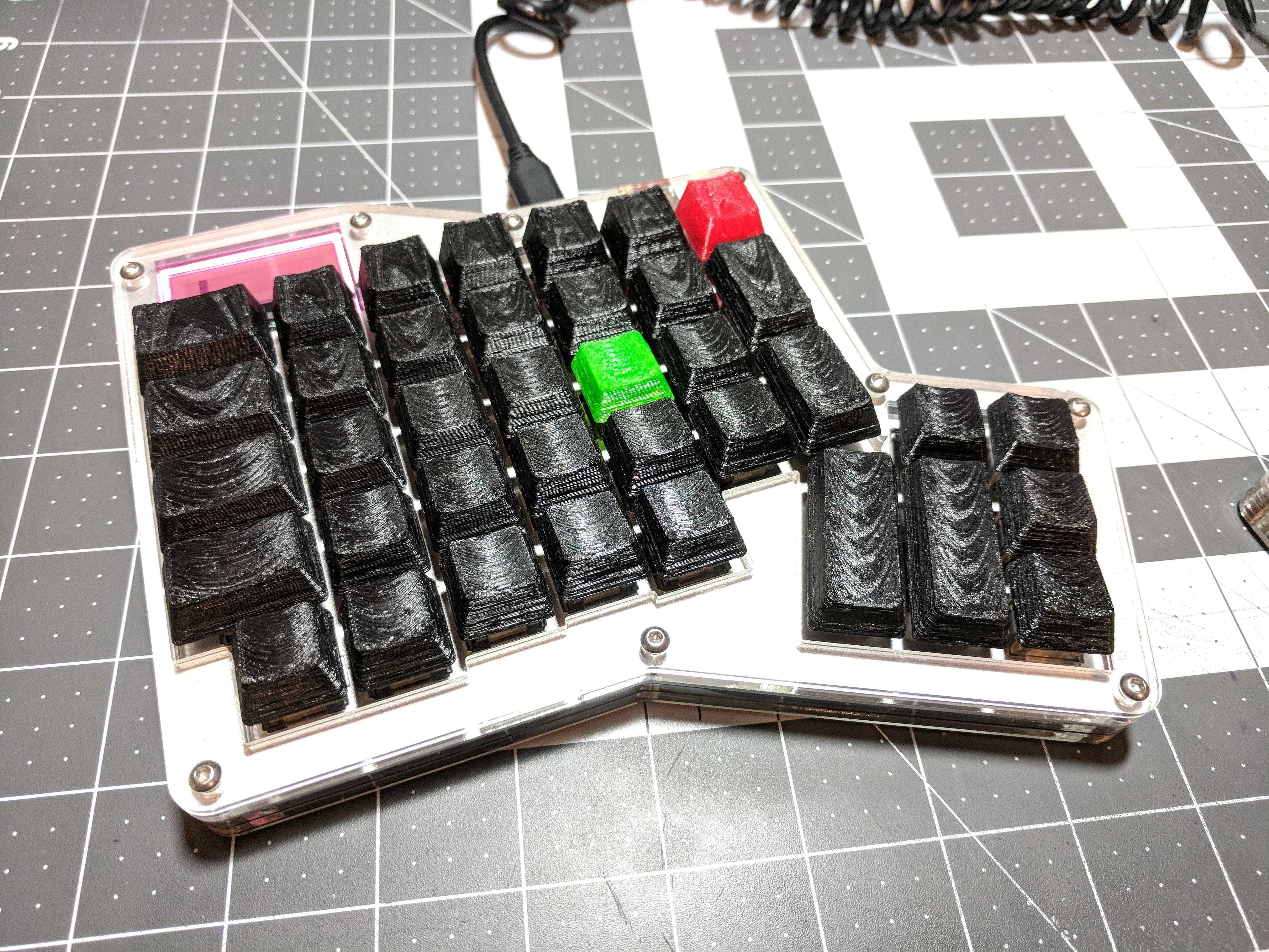 Ergodox ALPS DCS Keycap set
