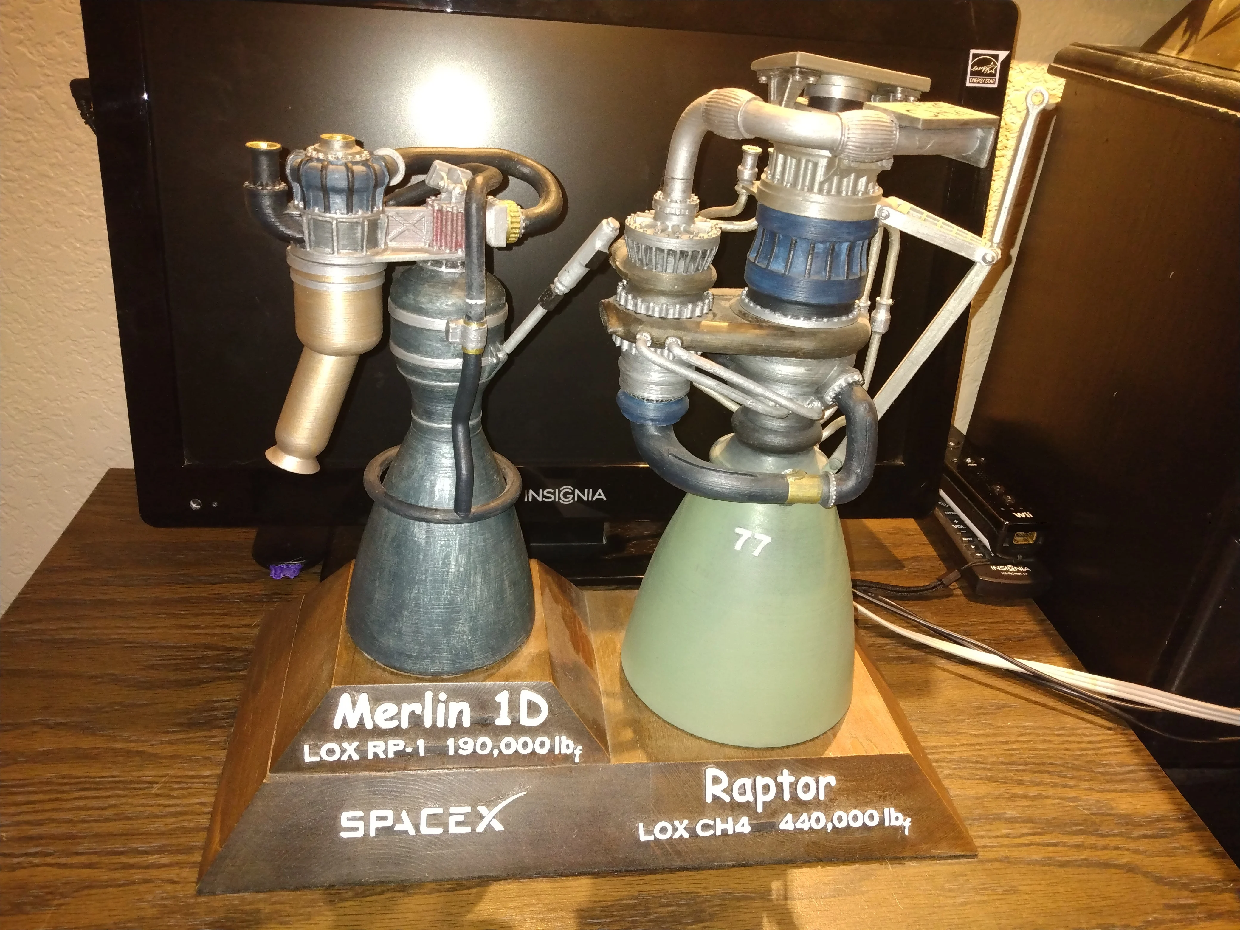 SpaceX Merlin 1D Rocket Engine
