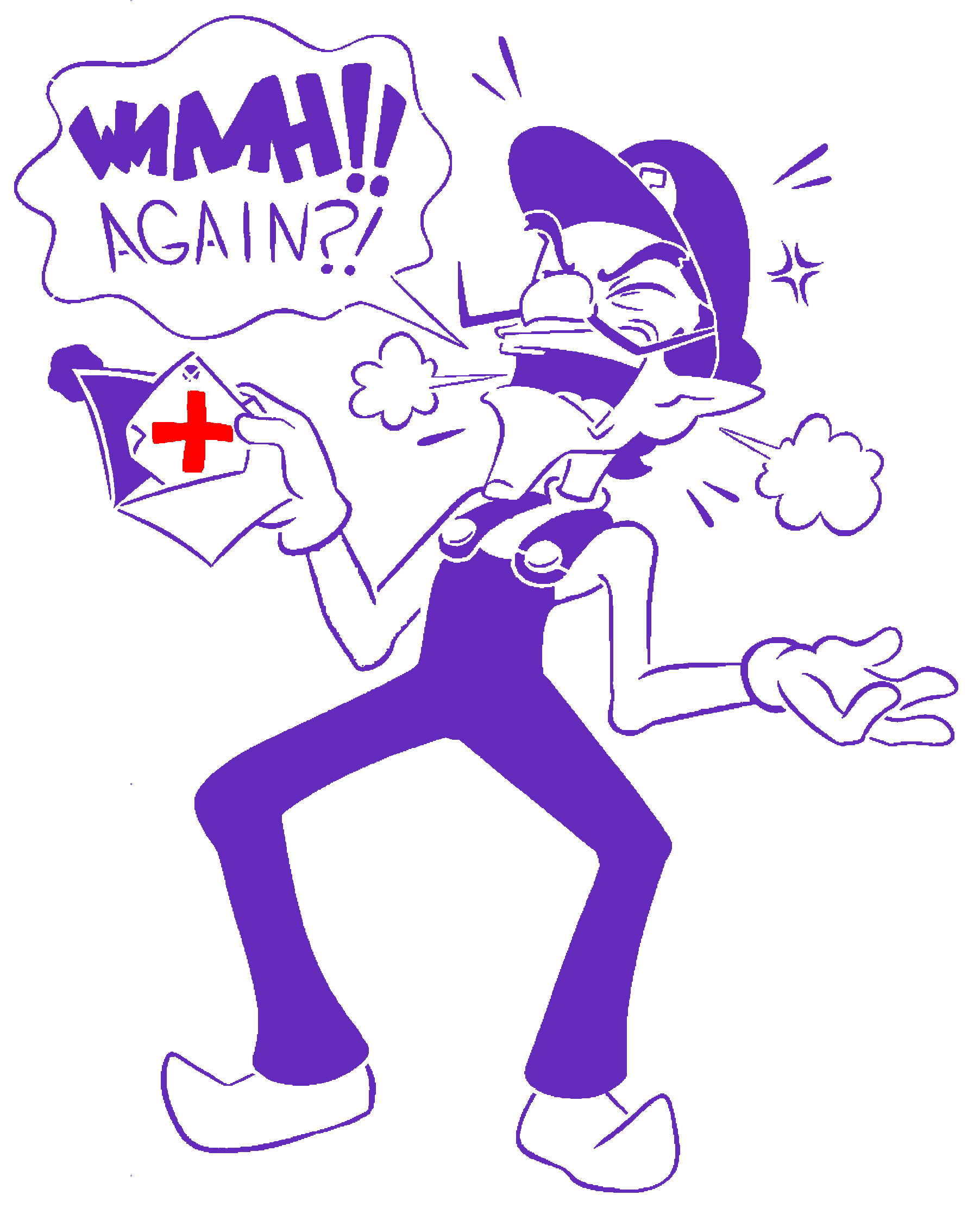 Waluigi stencil 2