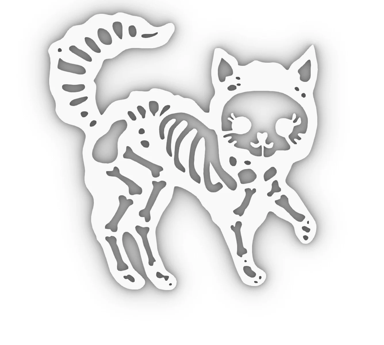 Skeleton Kitty