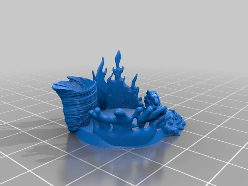 Four Elements 28mm Miniature Base