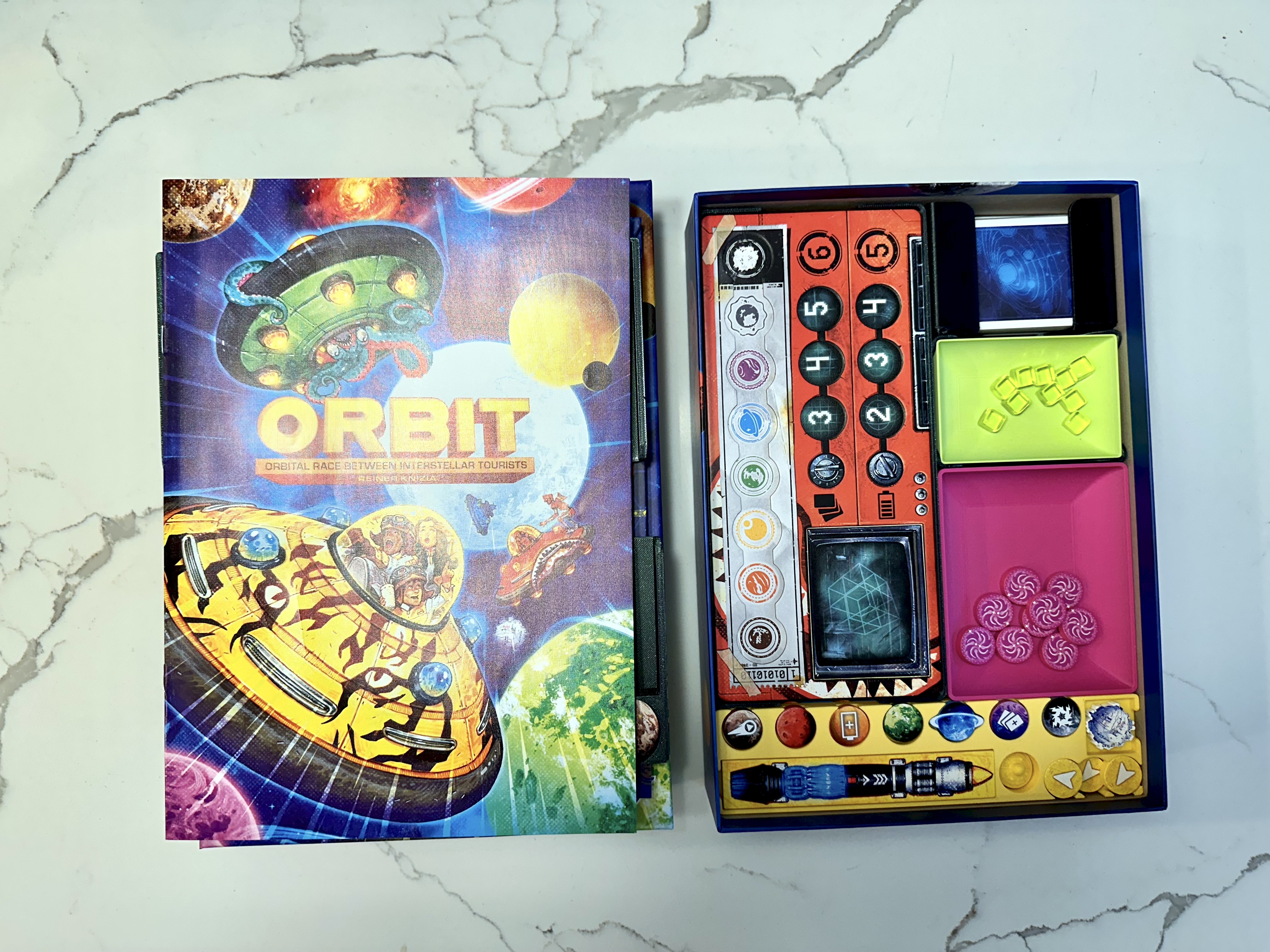 ORBIT (Orbital Race Between Interstellar Tourists) Insert - Deluxe Edition