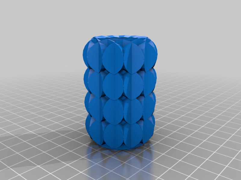 Texture roller for clay - paraboloid shape