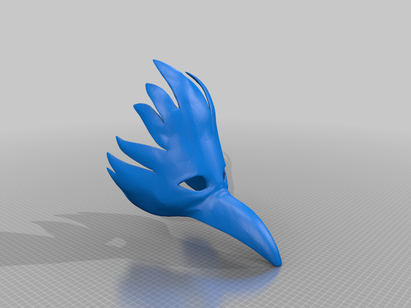 Splicer Bird Mask from Bioshock
