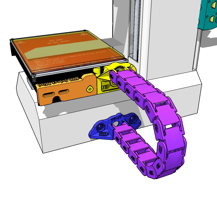 Monoprice Select Mini Heated Bed Fix Kit Complete (Chain Update)