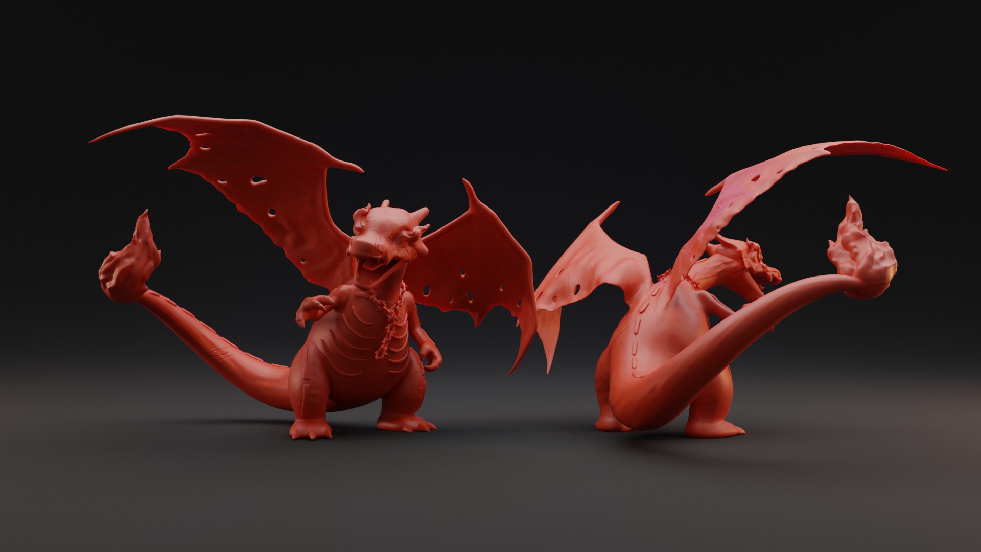 Nightmare Charizard, printable Pokémon