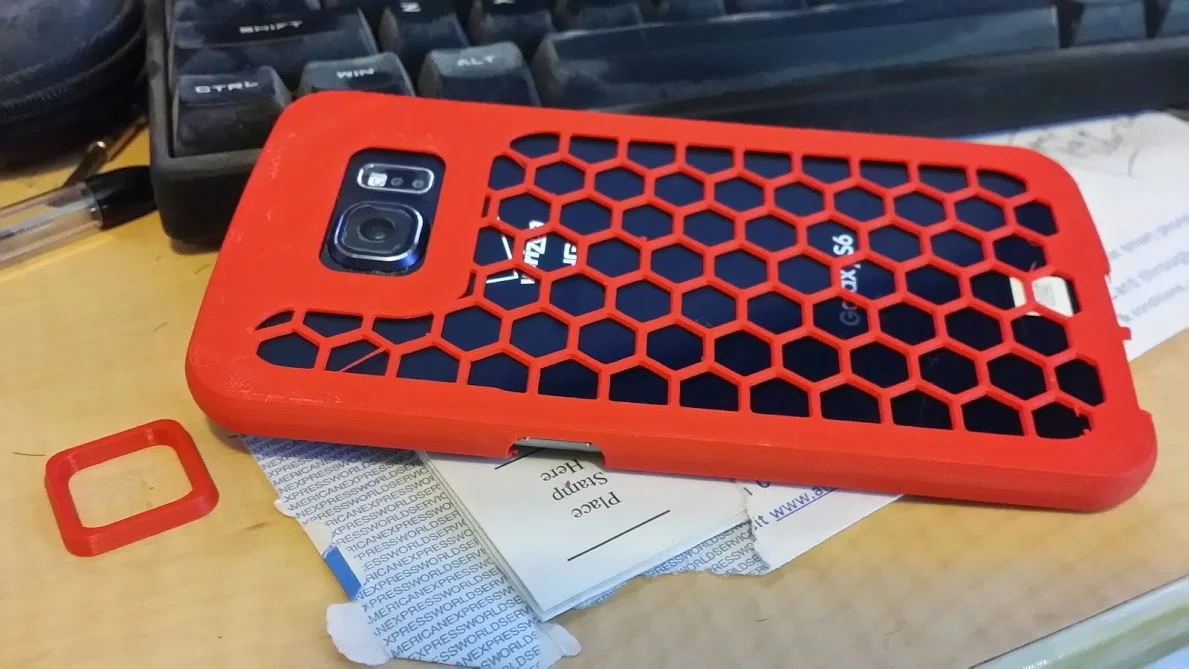 Samsung Galaxy S6 case, stiff, light