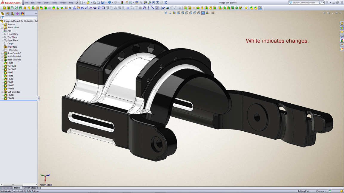 Modified RIT Arm Parts