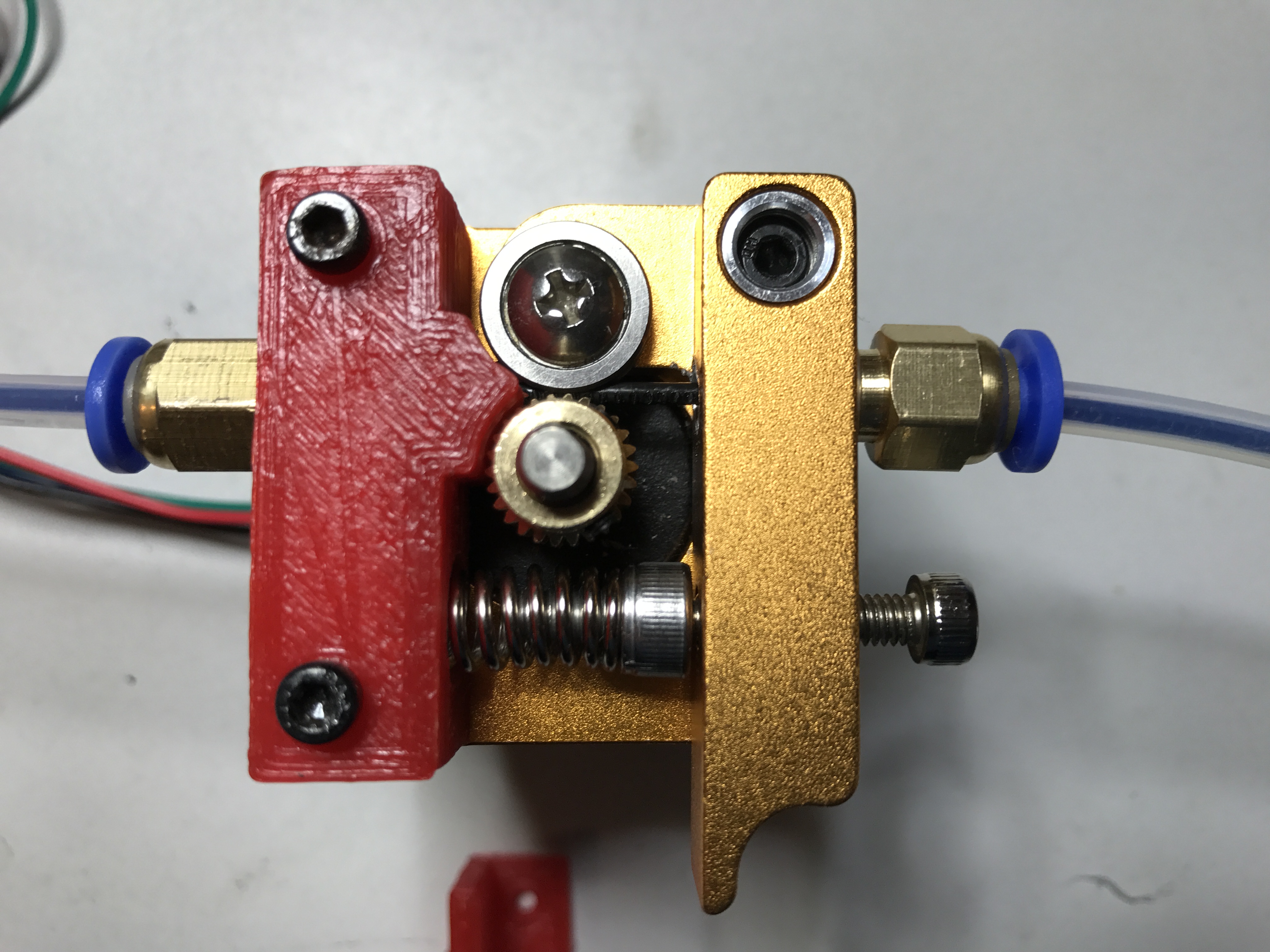 Customizable FilamentGuide for MK8 Extruder Drives